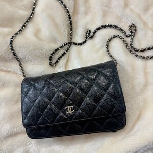 Chanel Woc  silver hardware